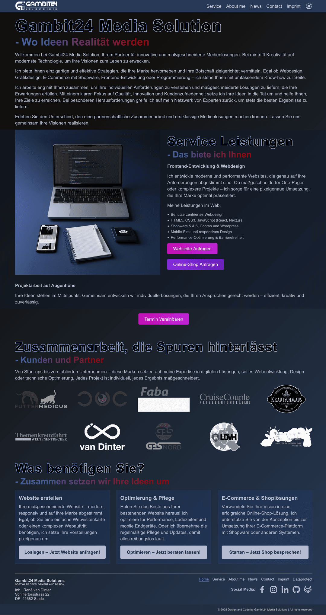 Gambit24 Media Solution